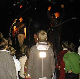 Picture from the Danny & Gerry concert in Aera Vienna on 19.12.1999
