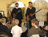 Picture from the Danny & Gerry concert in Merkur Markt Halle on 03.03.2000