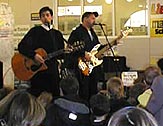 Picture from the Danny & Gerry concert in Merkur Markt Halle on 03.03.2000