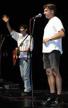 Picture from the Danny & Gerry concert in Gemeindesaal G�tzis, Vorarlberg on 21.05.2000