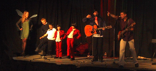 Picture from the Danny & Gerry concert in Vindobona on 04.03.2001