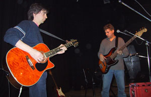 Picture from the Danny & Gerry concert in Vindobona on 04.03.2001