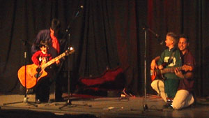Picture from the Danny & Gerry concert in Vindobona on 04.03.2001