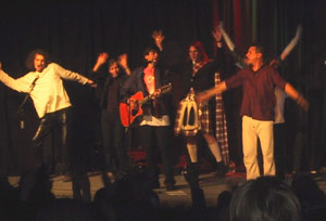 Picture from the Danny & Gerry concert in Vindobona on 04.03.2001
