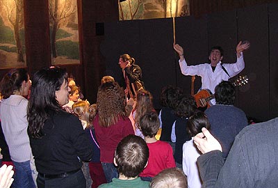 Picture from the Danny & Gerry concert in Studio 3, Radio-Kulturhaus on 29.02.2004